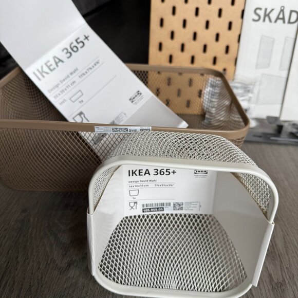 Ikea SKÅDIS Pegboard $100 bundle with FREE Items and extra accessories - Picture 6 of 11